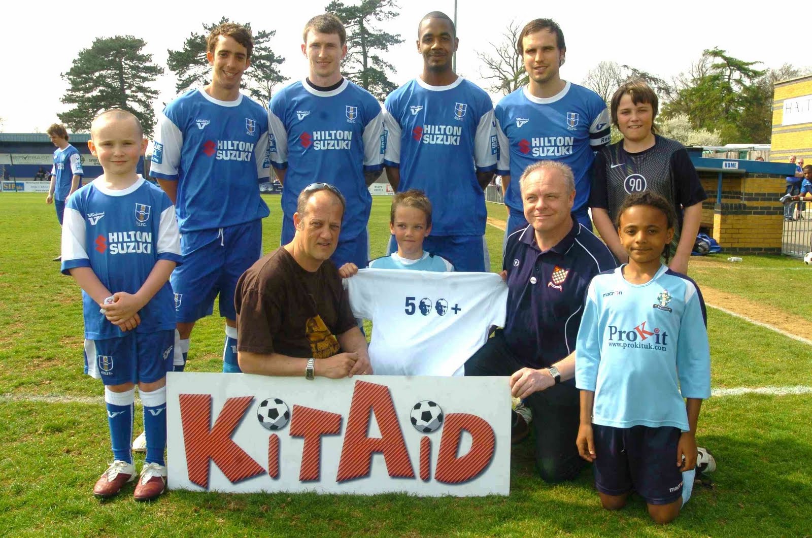 Kitaid Kitaid Visits Bishops Stortford Fc
