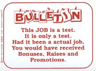 Real Funny Signs on Bulletin Imgainary Job Real Job Reward Promotion Funny Sign Jpg
