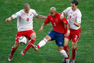 Goles del partido Chile Vs Suiza