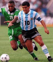 Gol del Partido Argentina Vs Nigeria