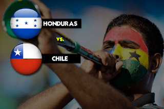 Goles Del Partido Honduras vs Chile