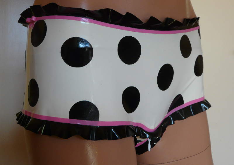 zitronenröllchen Polka Dot Zipper Panties