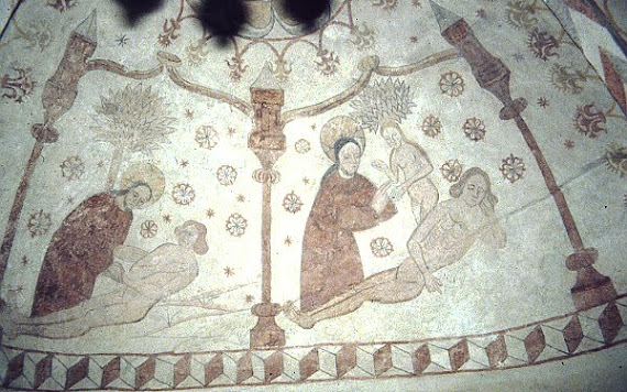 Creation drama hand clasping