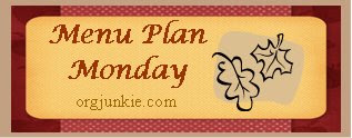 Menu Plan Monday November 3rd mpmfall Menu Plan Monday November 3rd