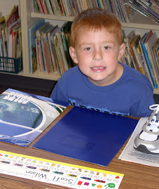 Scott's first day as a 1st grader
