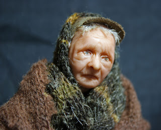 Character doll, ooak art doll, 1/12 scale