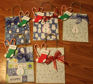 Crafty Girl 21!: Decorated Gift Bags