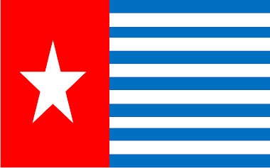 flag west papua nation