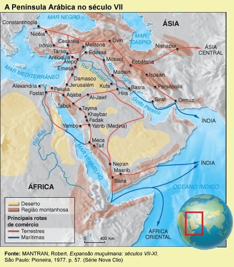 Historia Publica A Peninsula Arabica No Seculo Vii