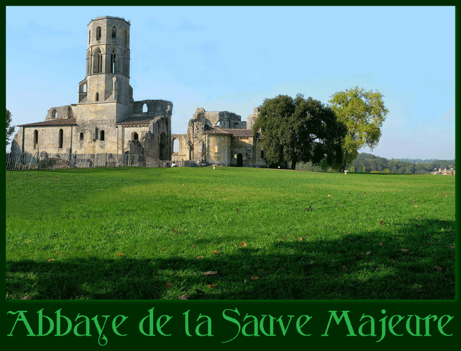 1 Abbaye de la Sauve Majeure en Gironde