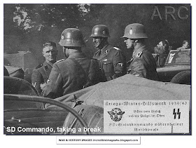 sd commando taking a break Einsatzgruppen Nazi Killing Squads