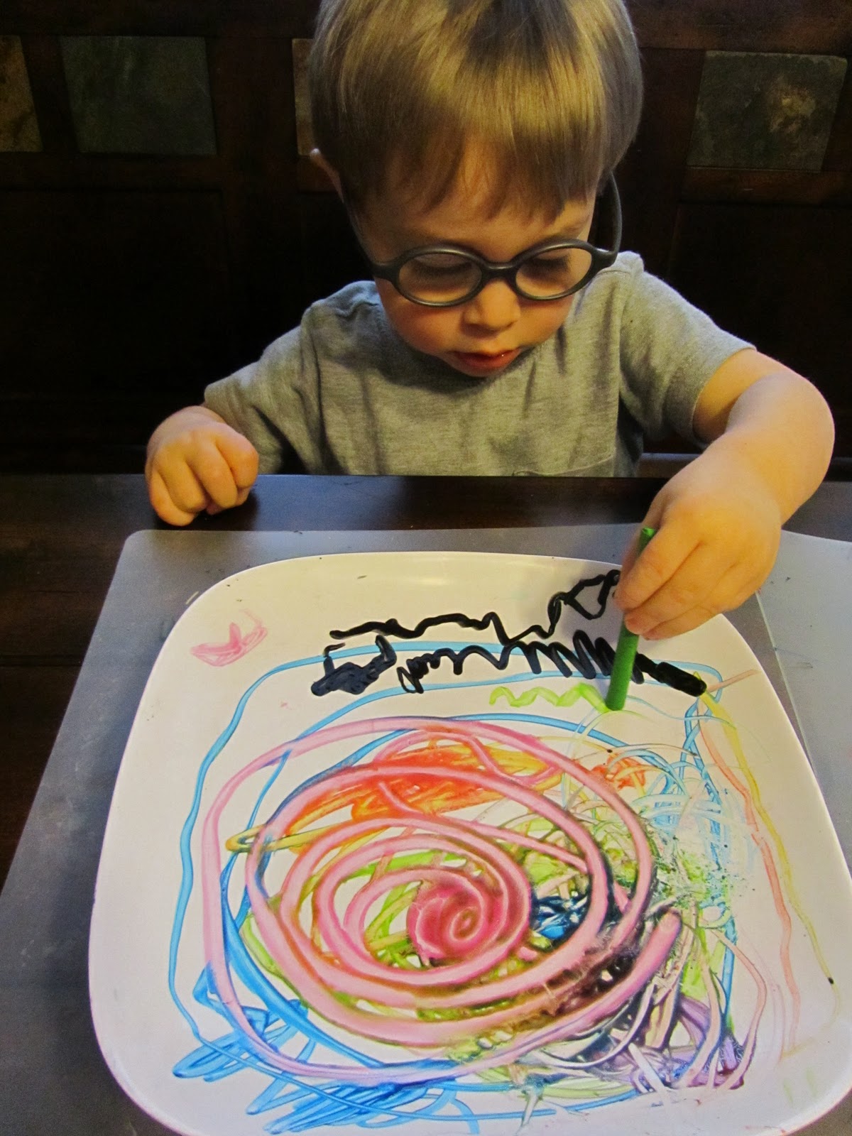 How To Melt Crayons - Little Bins for Little Hands
