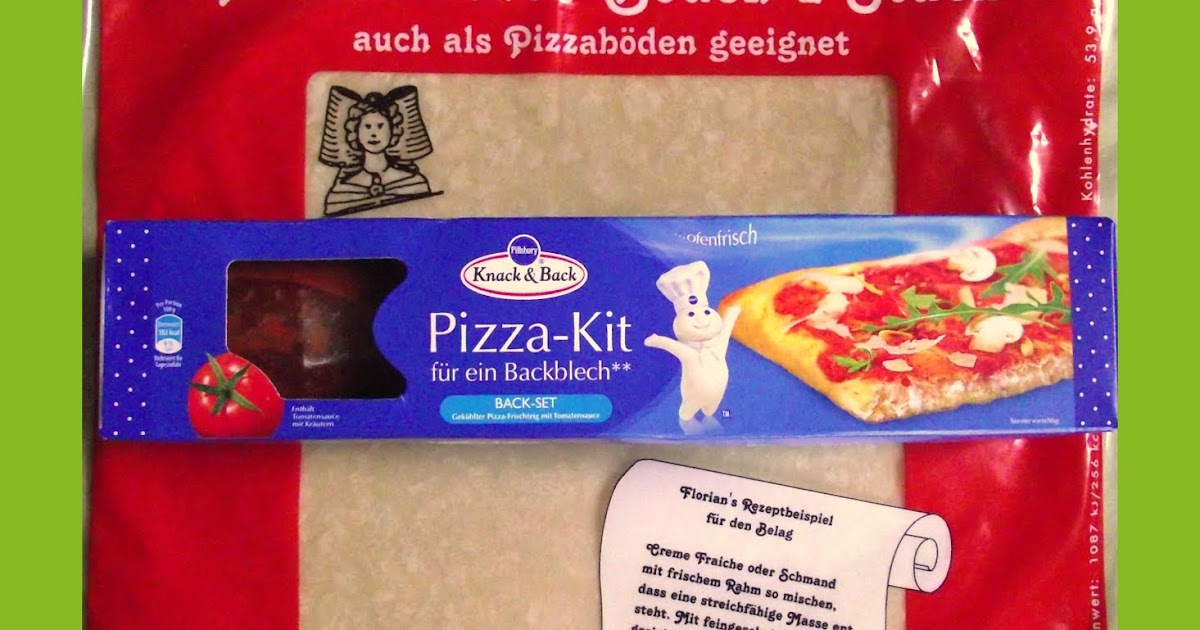 Das Knack & Back PizzaKit, TIP Pizza Presto und Florian's Flammkuchen