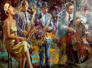 'Melancholy Blues. Billie Holiday & Band' - Nenad Mirlovich