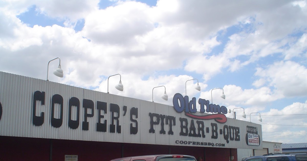 Cooper's Old Time Pit BarBQue Full Custom Gospel BBQ