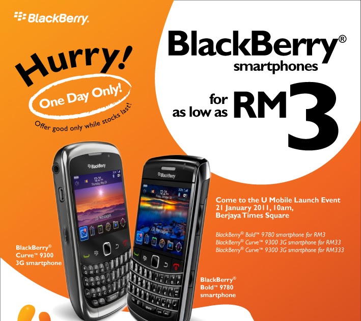 Onevsone Oh My God Rm3 Only For The First 10 Blackberry Bold 9780 By U Mobile