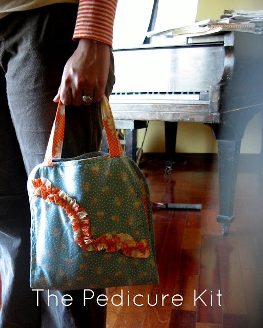 Pickup Some Creativity Pedicure Kit Tutorial