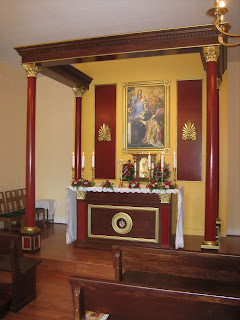 New Liturgical Movement Restoration And Dedication Of A Chapel At St Gabriel S In Stamford Ct The St Philip Neri Chapel