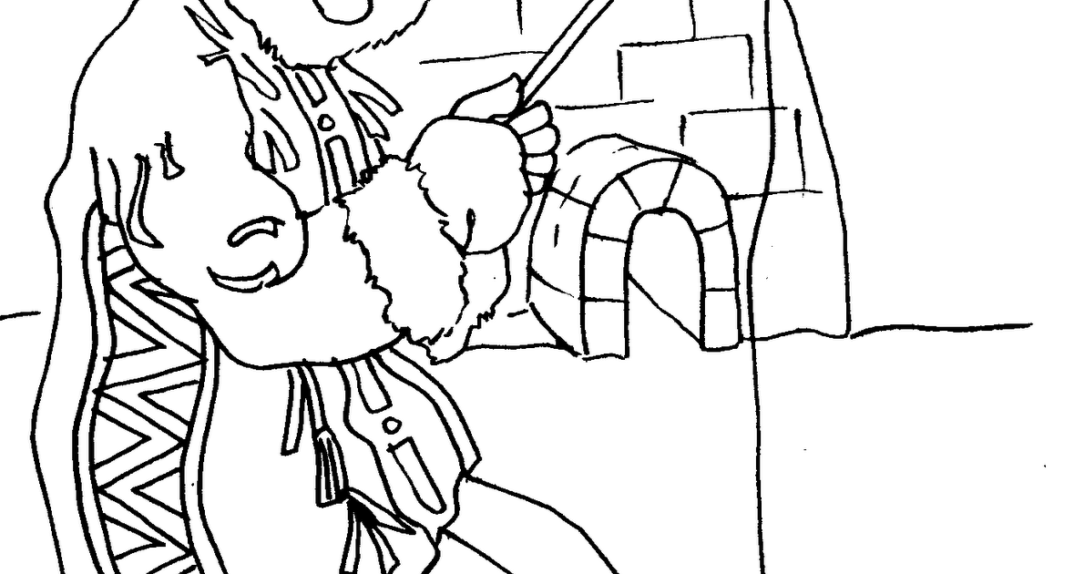 Eskimos Clipart (B): Eskimo Clipart