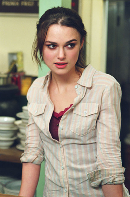 Keira Knightly starting that semi-pout thing.