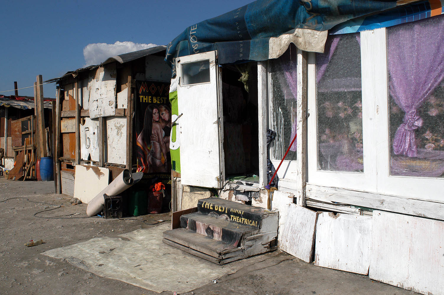 Elia Staris Heliography Albanian Roma "Ghetto" Neighbourhood in the