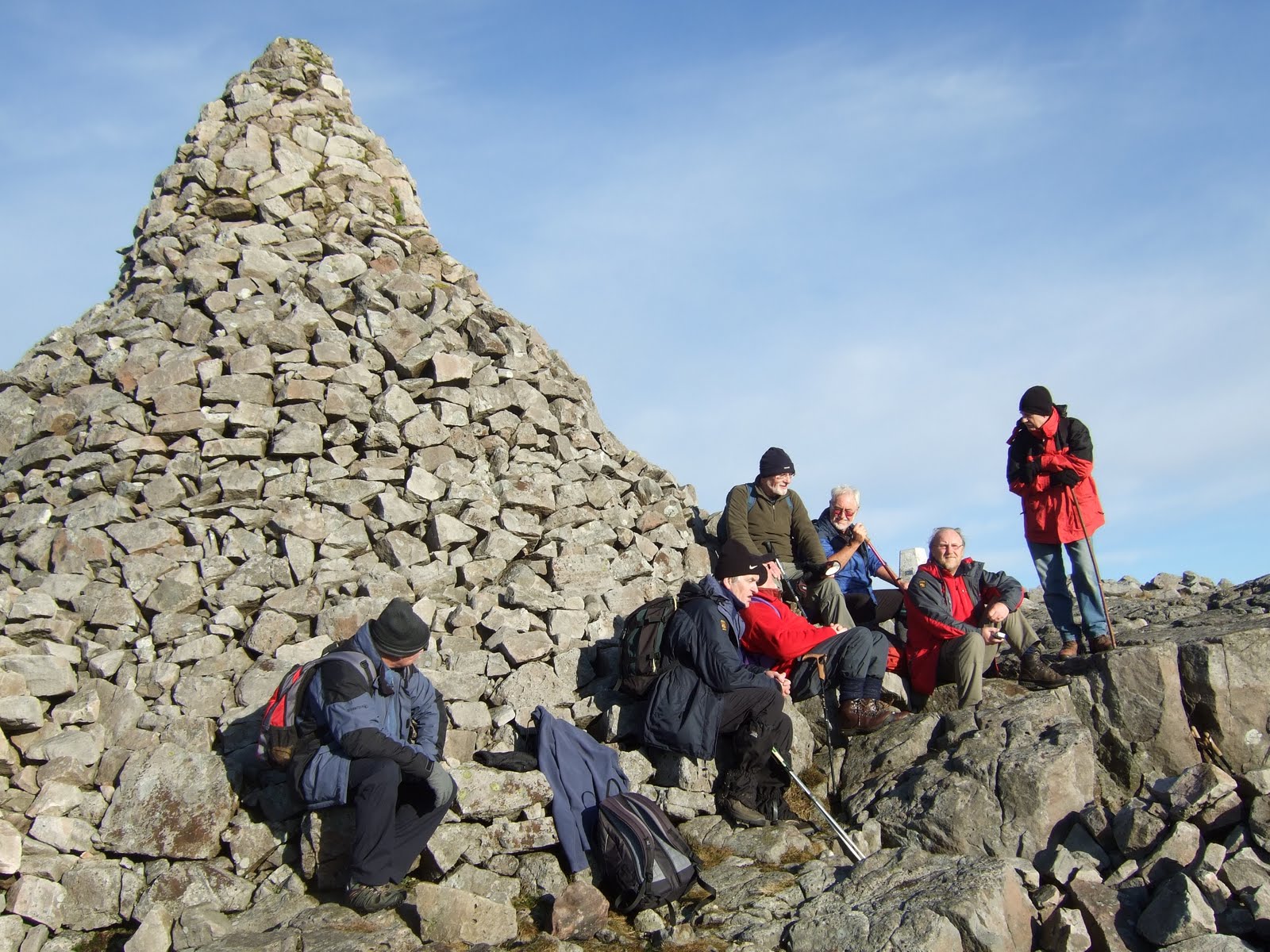 Adventures of the Early Ooters 24 November Cairn Table Once More