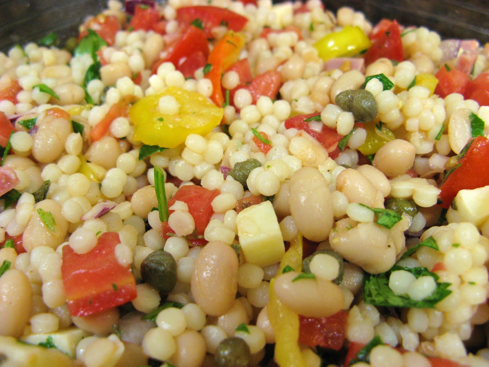 The WellFed Newlyweds Peppery Monterey Jack Pasta Salad