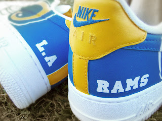 nike rams shoes
