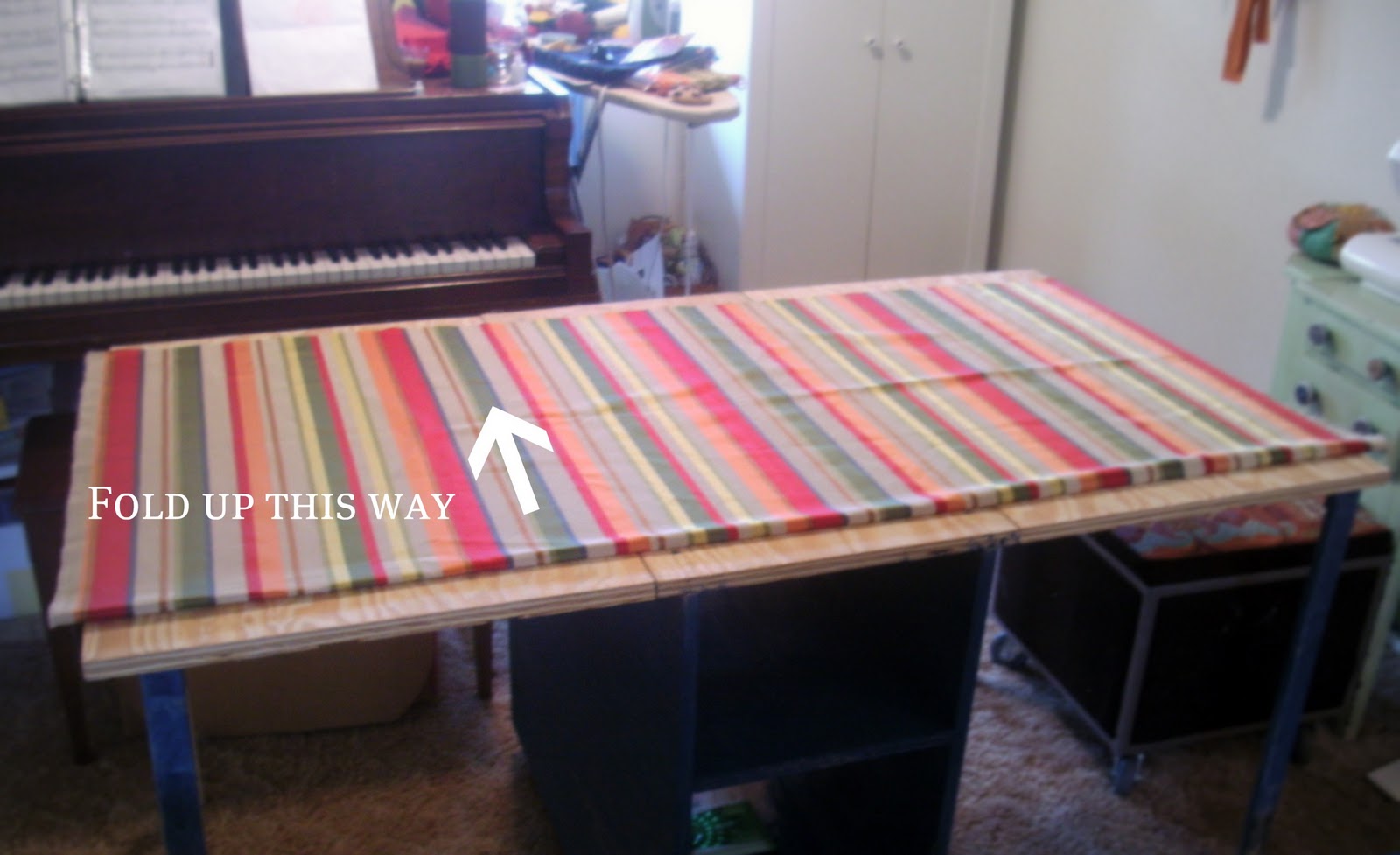 Sew Homegrown DIY Round Tablecloth!