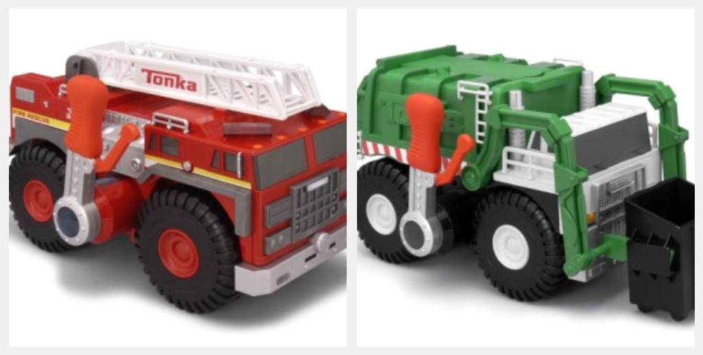 tonka strong arm garbage truck
