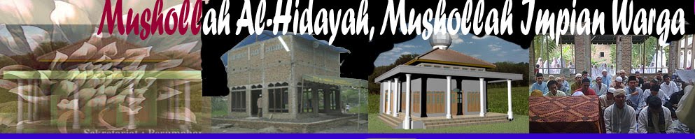 Mushollah-Alhidayah membangun