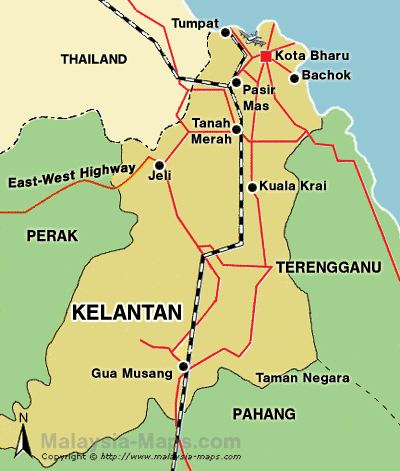 MAP KELANTAN