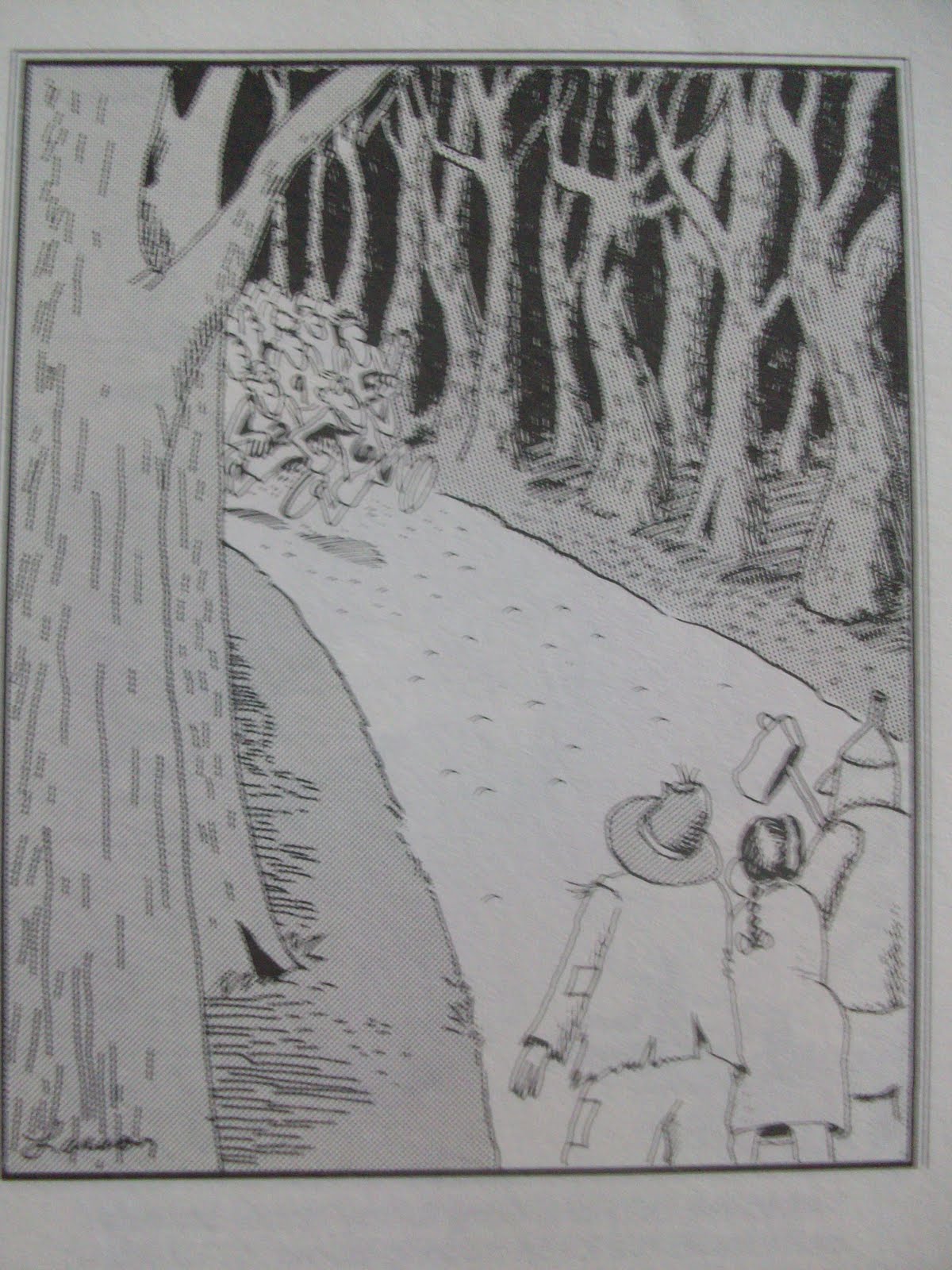 Far Side Snow