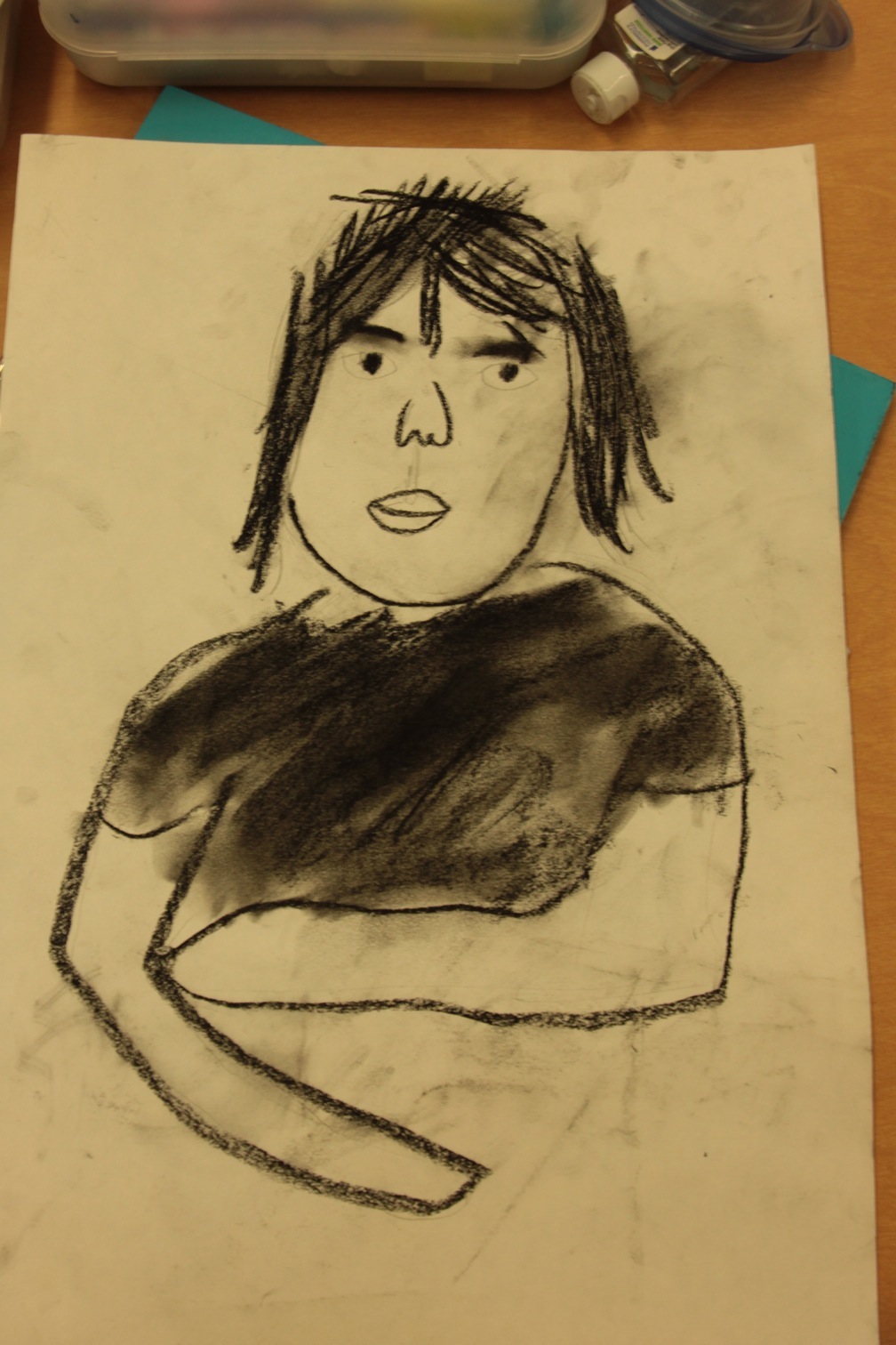 Artists For Kids Charcoal Drawings