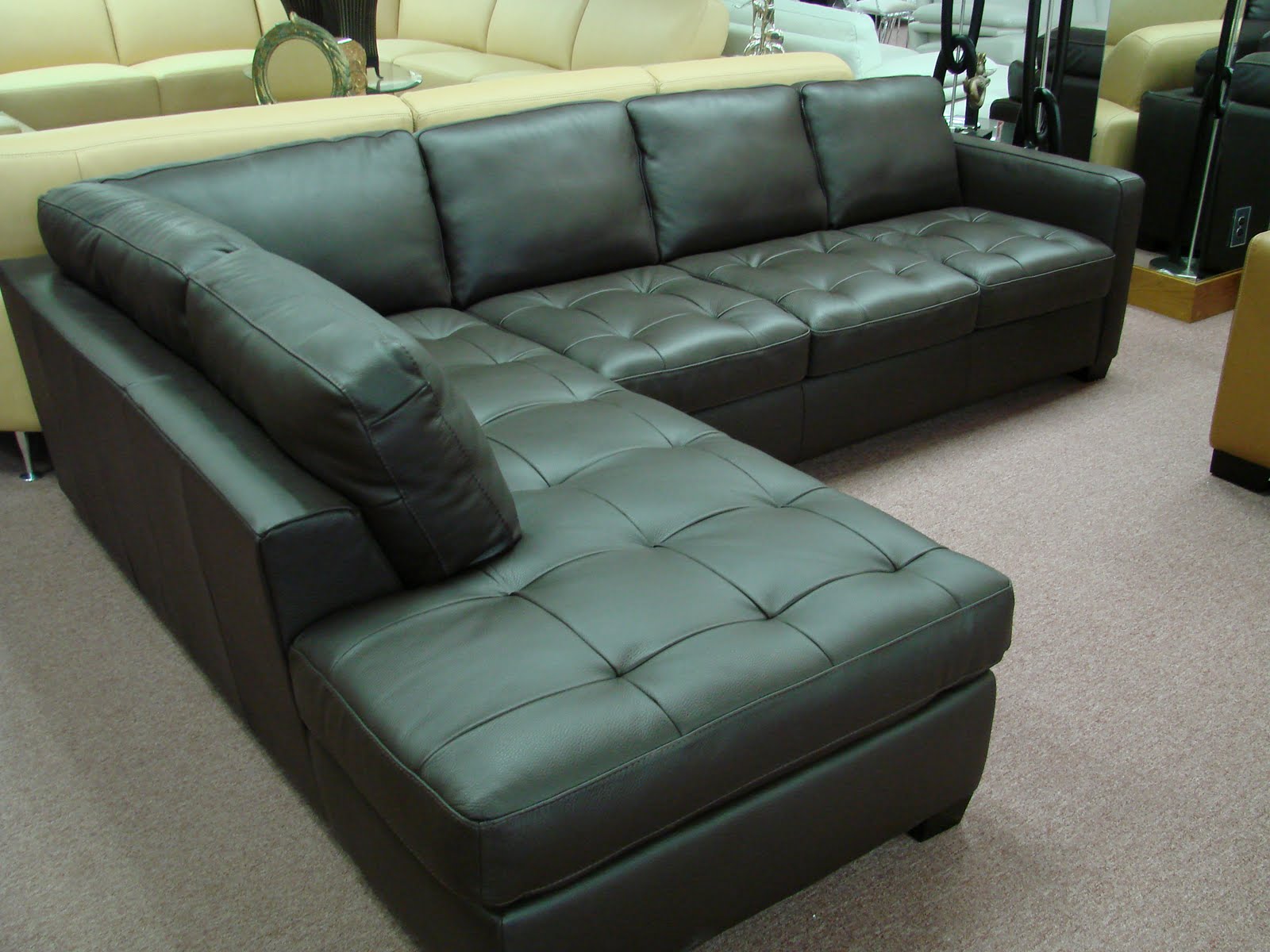 Natuzzi Leather Sofas & Sectionals by Interior Concepts