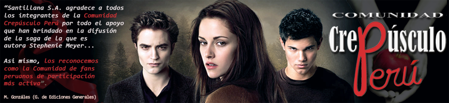 Ѽ Comunidad Crepúsculo Perúº Ѽ ¦ Para twilighters peruanos, como TÚ