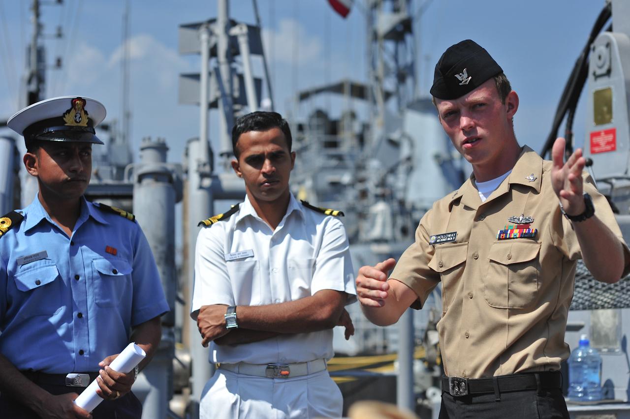 PHOTOS (Updated) USS Patriot Mine Countermeasures Vessel At Port Blair