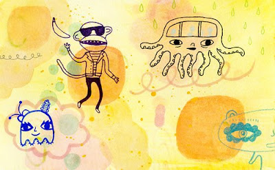 Art Lure: 50 Cute Monster Illustrations