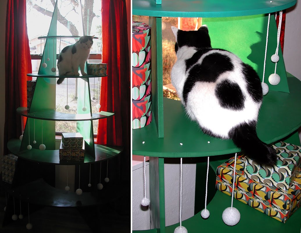 Like Kittysville Diy Climbable Christmas Tree