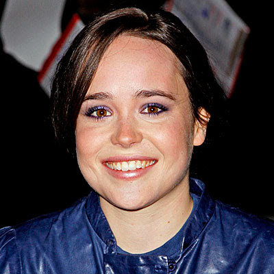 Ellen Page in Purple Eyeshadow source The hottest color of the season has 