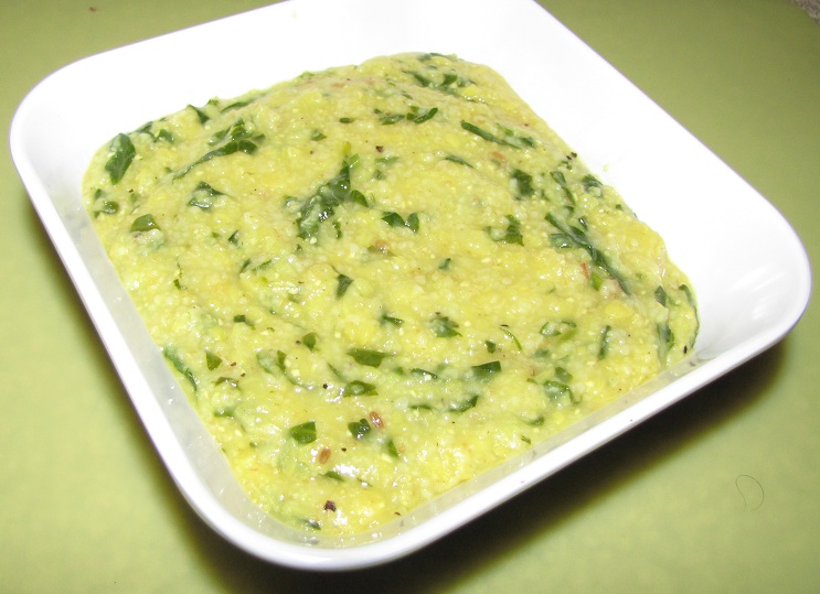 Super Yummy Recipes Broken Wheat Moong Dal Spinach Khichdi