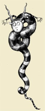The Striped Serpent Boy of Mellory