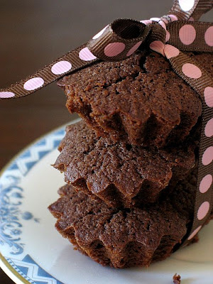 Dark Chocolate Financiers