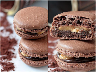 Snickers Macarons-Copyright©Tartelette 2008
