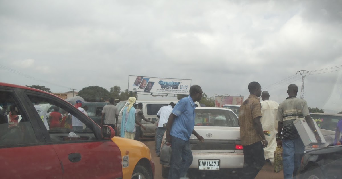 7 Weeks in Ghana Day 41 Driving / Traffic in Ghana