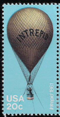 Scott 2032, 20¢ Intrepid from Variety of Ballons #2032-35
