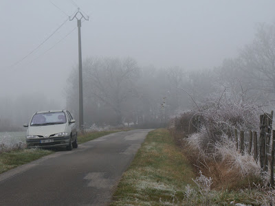 Fog and Frost near Preuilly sur Claise