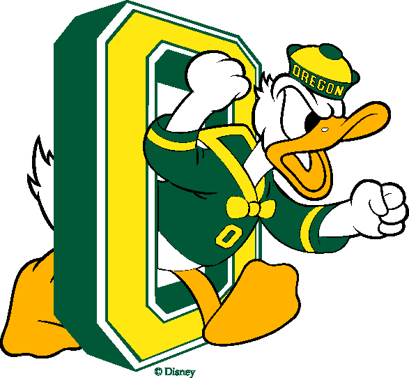 the Oregon Ducks