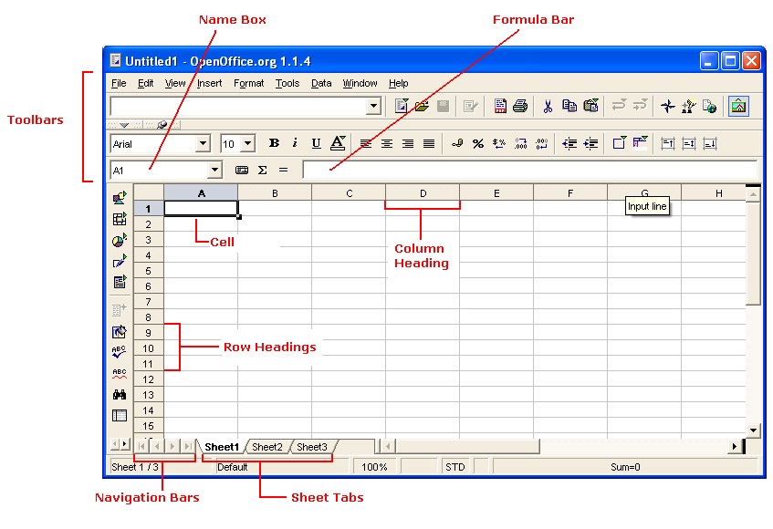 how to search openoffice documents with key words