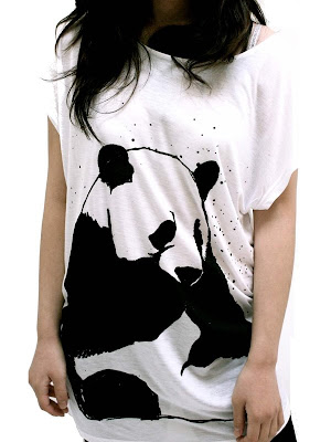t-shirt panda